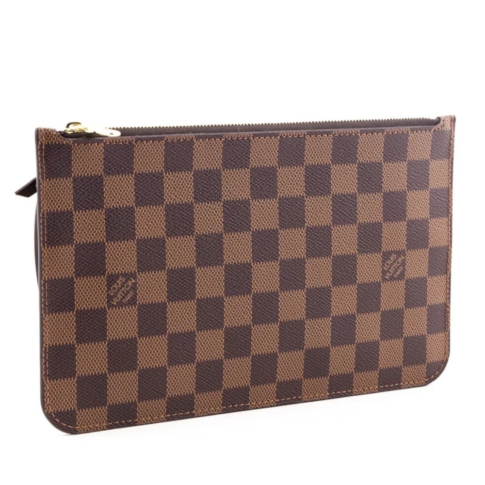 💎✨LIKE NEW✨💎 Damier Ebene Neverfull Pouch Auth!